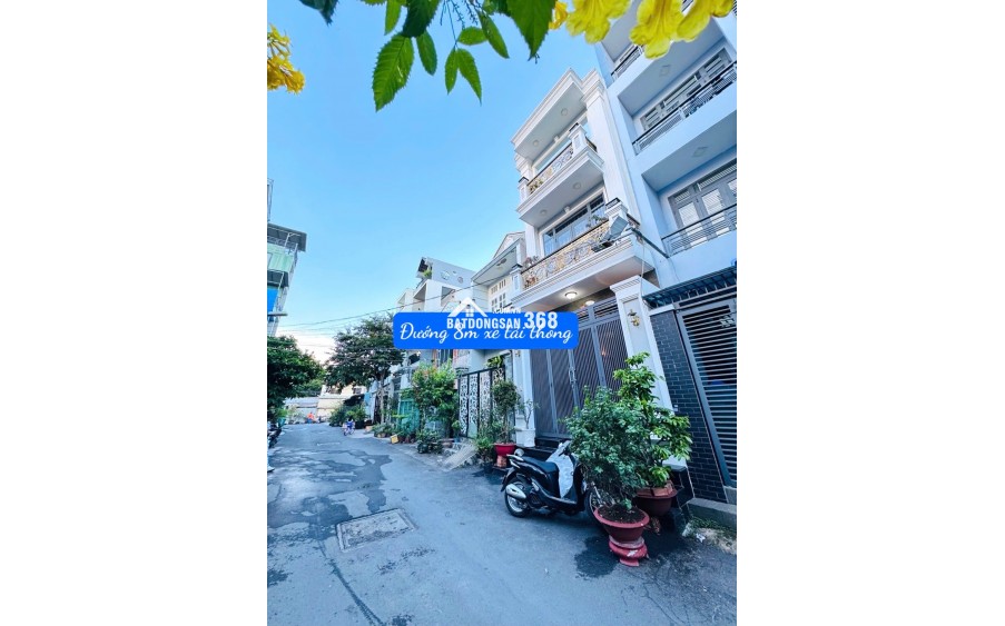 NHÀ BÁN NHÀ, MẶT ĐƯỜNG NỘI BỘ 8m, KHU DÂN CƯ LÝ CHIÊU HOÀNG Q6, 4x16m,  Chỉ NHỈNH 6ty.